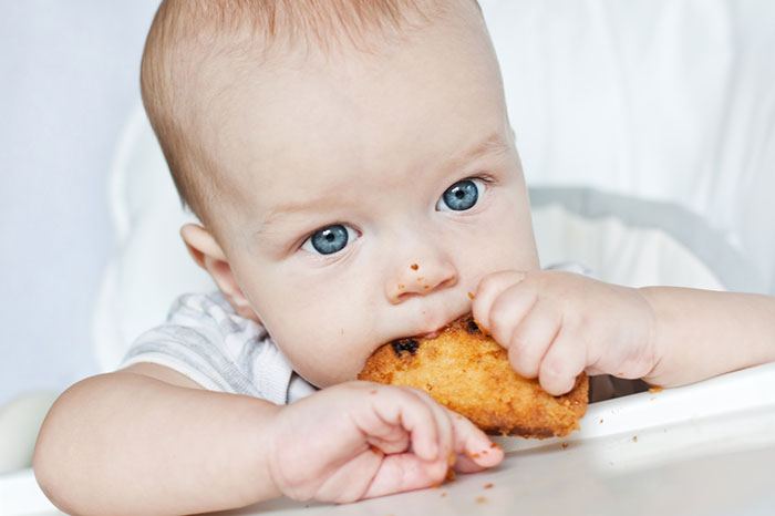 Acquaintance of the kid with solid food: catch up to the first tooth () Introducing baby with solid food: catch up to the first tooth