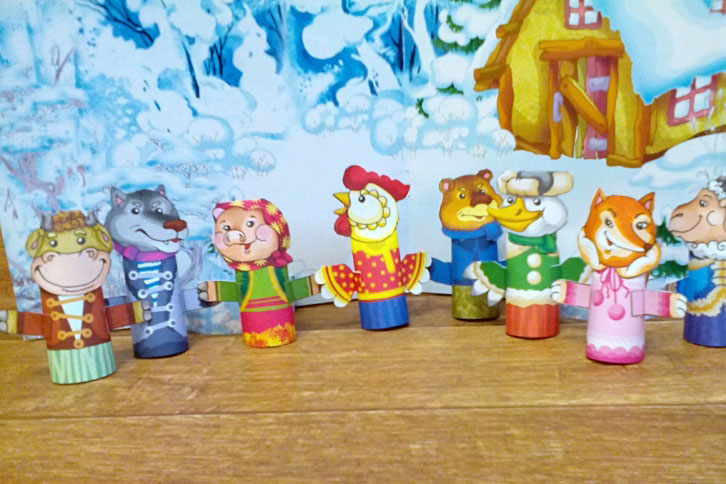 How to revive a fairy tale: puppet theater on the table () How to revive a fairy tale: puppet theater on the table