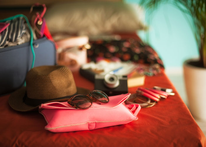 Cosmética de verano para viajes de placer () Cosmética de verano para viajes de placer.
